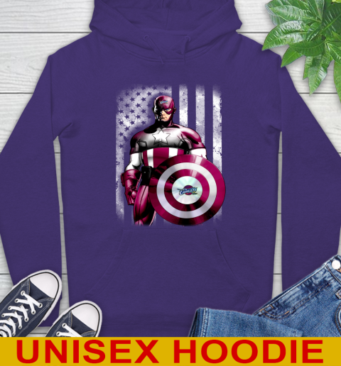Cleveland Cavaliers NBA Basketball Captain America Marvel Avengers American Flag Shirt Hoodie 5