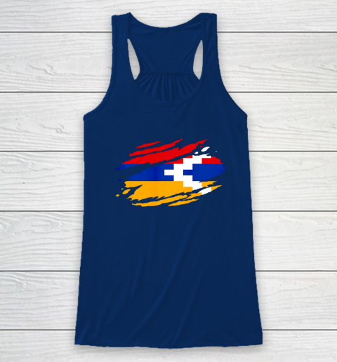Artsakh Flag Proud Artsakh Support Artsakh Strong Armenia Racerback Tank 6