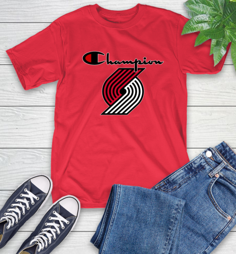 NBA Basketball Portland Trail Blazers Champion Shirt T-Shirt 9
