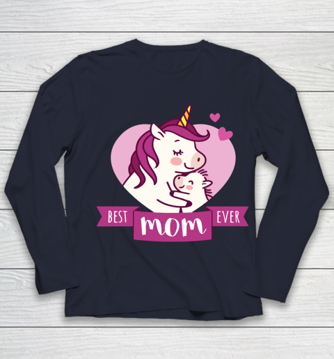 Mother's Day Funny Gift Ideas Apparel  Best Mom Ever T Shirt Youth Long Sleeve 2