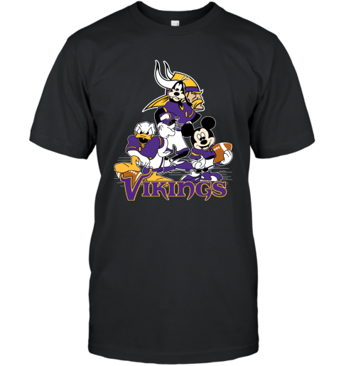 Minnesota Vikings Shirt Mickey Donald Goofy Vikings Gift