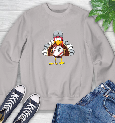 Chicago White Sox Turkey thanksgiving Sweatshirt 12
