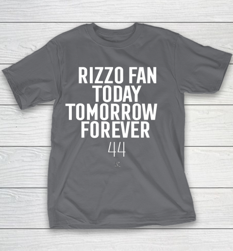 Anthony Rizzo Tshirt Fan Today Tomorrow Forever Gameday Youth T-Shirt 5
