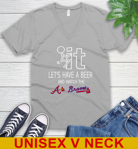 Atlanta Braves Baseball MLB Let's Have A Beer And Watch Your Team 49