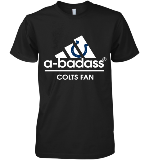 A badass Indianapolis Colts Mashup Adidas NFL Premium Men's T-Shirt