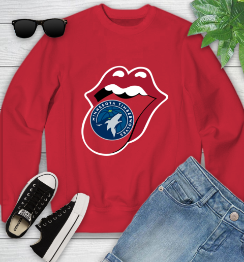 Minnesota Timberwolves NBA Basketball Lips I Root For My Team Adoring Fan 123