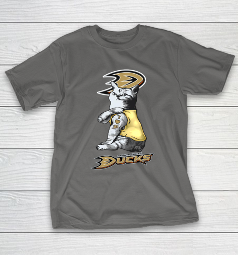 NHL My Cat Loves Anaheim Ducks Hockey T-Shirt 8