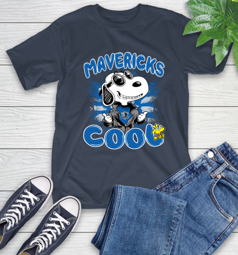 NBA Basketball Dallas Mavericks Cool Snoopy Shirt T-Shirt 3
