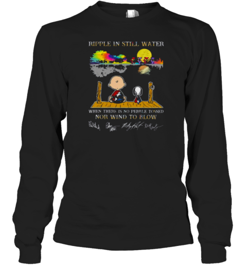 Grateful Dead ripple in still water Long Sleeve T-Shirt