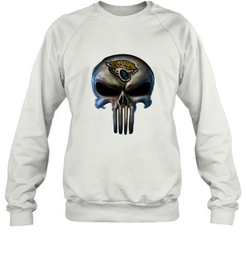Jacksonville Jaguars The Punisher Mashup Football Sweatshirt