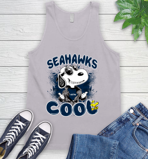 NFL Football Seattle Seahawks Cool Snoopy Shirt Tank Top 3