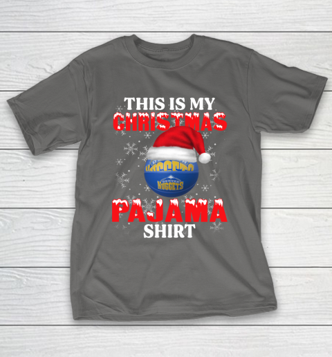 Denver Nuggets This Is My Christmas Pajama Shirt NBA T-Shirt 8