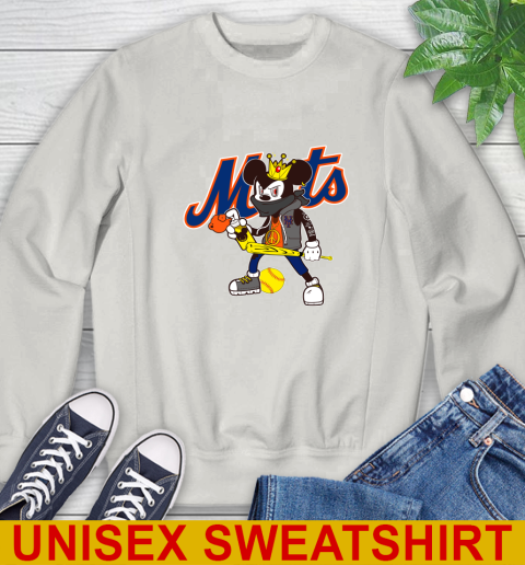 New York Mets MLB Baseball Mickey Peace Sign Sports Sweatshirt 12