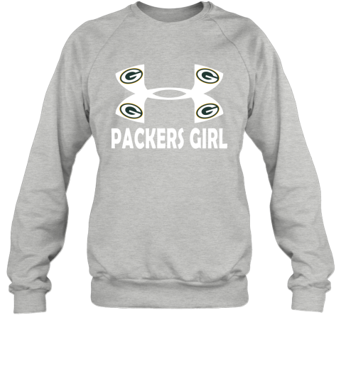 NFL Green Bay Packers Girl Under Armour Football Sports Youth Hoodie