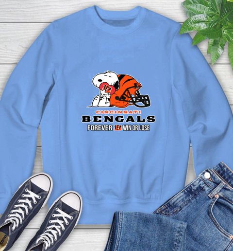 NFL The Peanuts Movie Snoopy Forever Win Or Lose Football Cincinnati Bengals 35