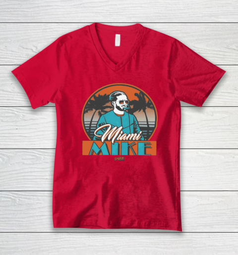 Miami Mike V-Neck T-Shirt 3