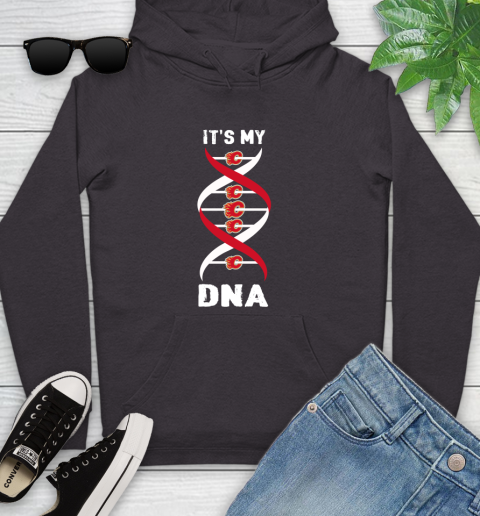 Calgary Flames NHL Hockey It's My DNA Sports Youth Hoodie 8