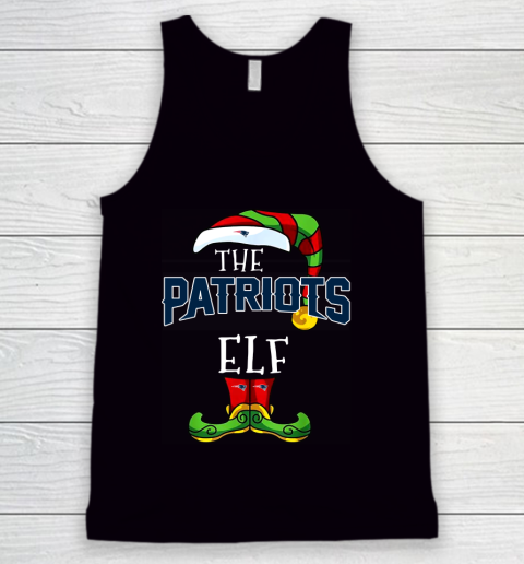 New England Patriots Christmas ELF Funny NFL Tank Top