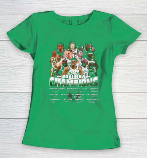 Milwaukee Bucks Championship shirt Milwaukee Basketball Bucks Finals 2021 Women's T-Shirt 5