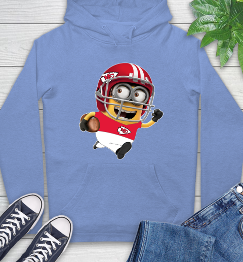NFL Kansas City Chiefs Minions Disney Football Sports Hoodie 11