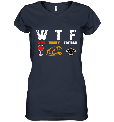 Womens Saints V-Neck Tee