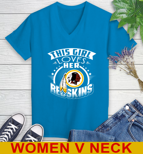 Washington Redskins NFL Football This Girl Loves Her Team 79