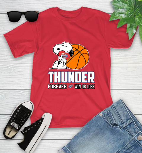 NBA The Peanuts Movie Snoopy Forever Win Or Lose Basketball Oklahoma City Thunder_000 112