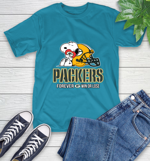 NFL The Peanuts Movie Snoopy Forever Win Or Lose Football Green Bay Packers 8