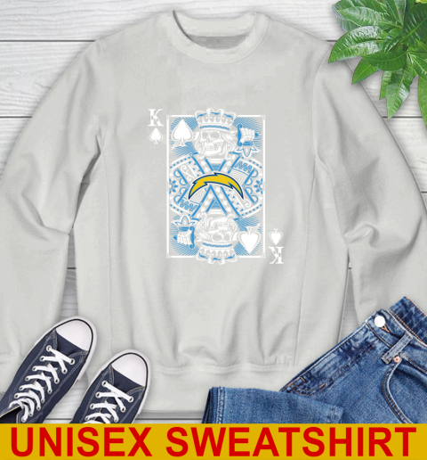 Los Angeles Chargers NFL Football The King Of Spades Death Cards Shirt Sweatshirt 6 Los Angeles Chargers NFL Football The King Of Spades Death Cards Shirt Sweatshirt - Image 6