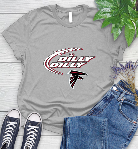NFL Atlanta Falcons Dilly Dilly Football Sports Women's T-Shirt 5