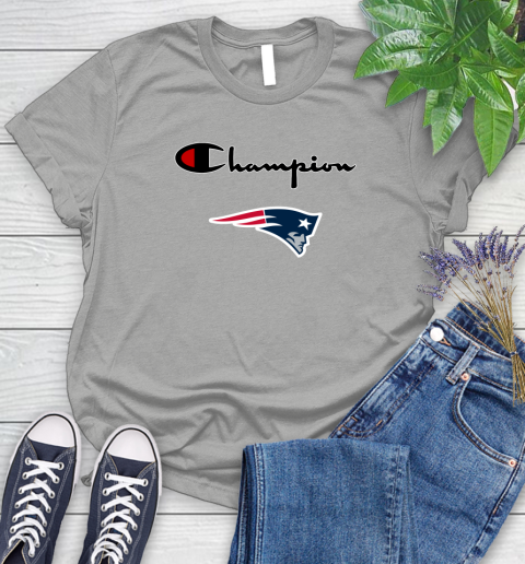 NFL Football New England Patriots Champion Shirt Women's T-Shirt 10