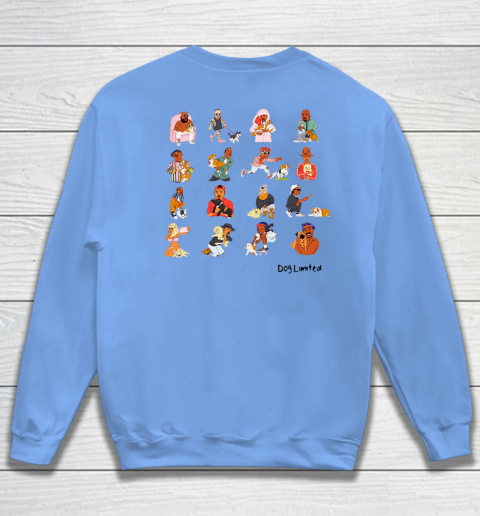 Rappers With Puppies Front and Back Sweatshirt 15