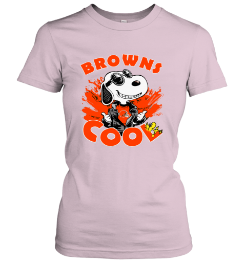 Joe Cool Snoopy Cleveland Browns T-Shirt - T-shirts Low Price