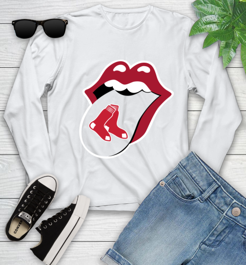 Boston Red Sox MLB Baseball Lips I Root For My Team Adoring Fan 125