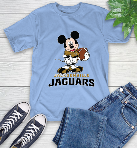 NFL Football Jacksonville Jaguars Cheerful Mickey Mouse Shirt T-Shirt 12