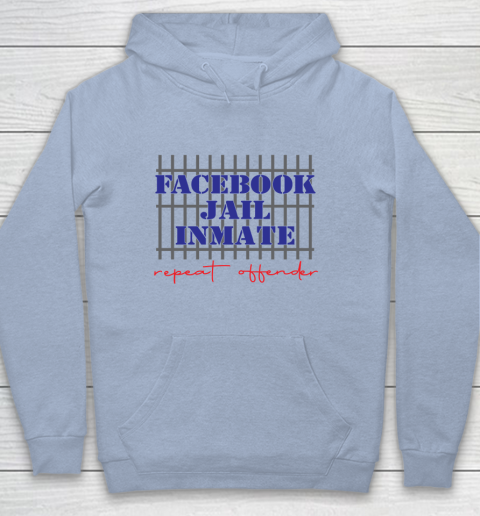 Facebook Jail tshirt Inmate Repeat Offender  FB Jail Youth Hoodie 5