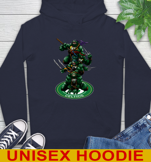 NBA Basketball Boston Celtics Teenage Mutant Ninja Turtles Shirt Hoodie 4