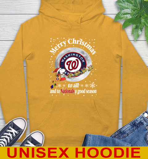 Washington Nationals Merry Christmas To All And To Nationals A Good Season MLB Baseball Sports Hoodie 2