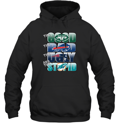 NFL The Good Bad Ugly Stupid Mashup New York Jets Hoodie - Rookbrand