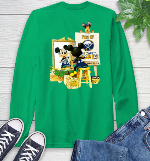 NHL Hockey Buffalo Sabres Mickey Drawing Shirt 62