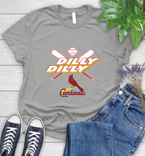MLB St.Louis Cardinals Dilly Dilly Baseball Sports Women's T-Shirt 10