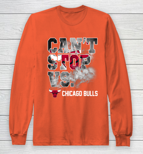 NBA Chicago Bulls Basketball Can't Stop Vs Long Sleeve T-Shirt 3