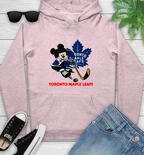 NHL Toronto Maple Leafs Mickey Mouse Disney Hockey T Shirt Youth Hoodie 10