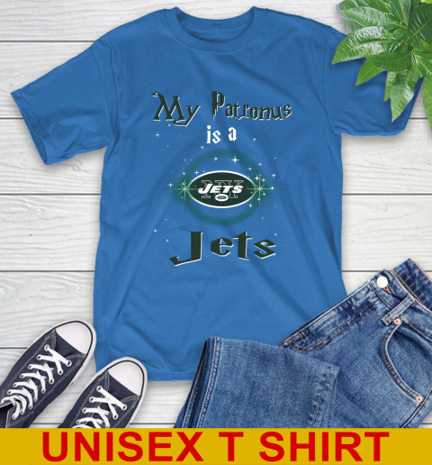 NFL Football Harry Potter My Patronus Is A New York Jets T-Shirt 11