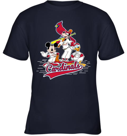 MLB St.Louis Cardinals Mickey Mouse Donald Duck Goofy Baseball T Shirt  Hoodie