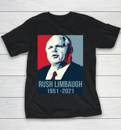 Rush Limbaugh 1954 2021 Youth T-Shirt