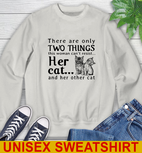 There are only two things this women can't resit her cat.. and cat 36