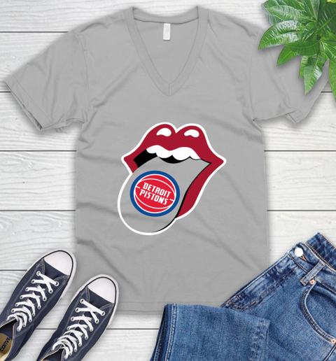 Detroit Pistons NBA Basketball Lips I Root For My Team Adoring Fan 52