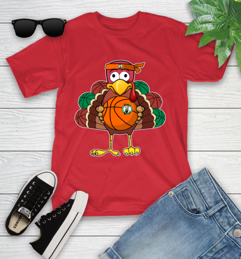 Boston Celtics Turkey thanksgiving day Youth T-Shirt 10