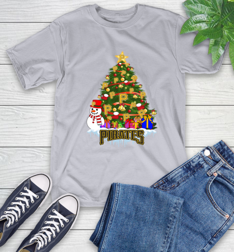 Pittsburgh Pirates Merry Christmas MLB Baseball Sports T-Shirt 6